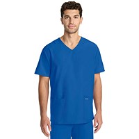 Cherokee Originals Ultra Female V-neck Scrub Top, Royal Blue, Medium