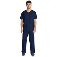 Cherokee Originals Ultra Female V-neck Scrub Top, Navy Blue, 3XL