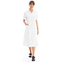Work in Style Dvddr Nursing Dress, White, 34