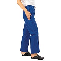 534LWT Unisex Combat Scrub Trousers, Royal Blue, Size 2XL