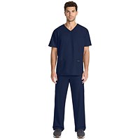 Cherokee Originals Ultra Female V-neck Scrub Top, Navy Blue, Large