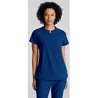 Barco One Flux Scrub Top, Indigo, Large