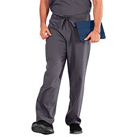 Key Scrubs KEYTR100 Eco Stretch Atlantic Scrub Trousers, Pewter, Size 2XS