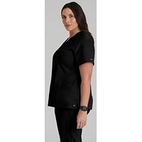 Barco One Pulse Scrub Top, Black, Medium
