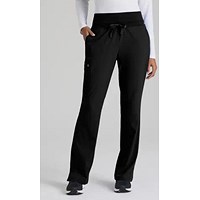 Barco One Stride Scrub Trousers, Black, 2XS, Tall Leg
