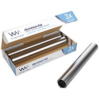 Wrapmaster 1000 Foil Refill, 30cm x 30m, Pack of 3 Wrapmaster 1000 Foil Refill, 30cm x 30m, Pack of 3