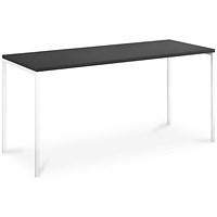 Albion Workstation 1200mm Wide, Anthracite Top, White Frame