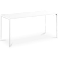 Albion Workstation 1400mm Wide, White Top, White Frame