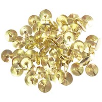 Brass Drawing Pins 11mm (1000 Pack) 34241