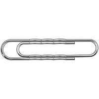 Paperclips Giant Wavy 73mm (Pack of 100)