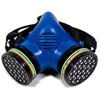 Beeswift Half Mask & Abekp3 Filter Kit, Blue & Black