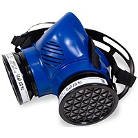 Beeswift Half Mask & P3 Filter Kit, Blue & Black