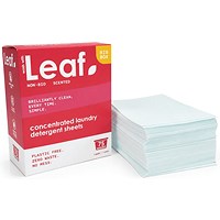 Wash with Leaf Non-Bio Laundry Sheets White Pack of 75