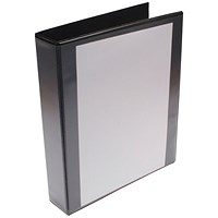 Presentation Ring Binder, A4, 4 D-Ring, 40mm Capacity, Black, Pack of 10