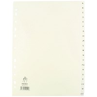 Everyday A4 White A-Z Index - Plastic