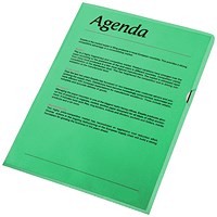 Everyday A4 Cut Flush Folders, Green, Pack of 100