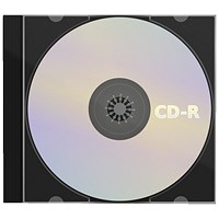 Everyday CD-R Writable Blank CD, Cased, 700mb/80min Capacity, Pack of 1