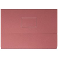 Everday Document Wallets, 220gsm, Foolscap, Pink, Pack of 50