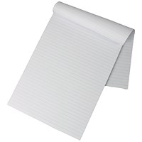 Everyday Memo Pad, A4, Ruled, 104 Pages, White, Pack of 20