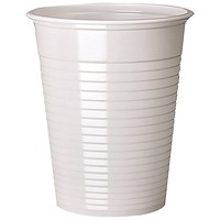 Drinking Cups, 199ml, White, Pack of 2000