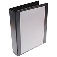 Presentation Ring Binder, A4, 4 D-Ring, 50mm Capacity, Black, Pack of 10