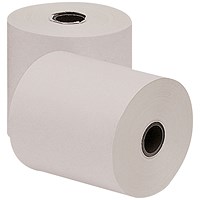 Everyday Paper Roll, 76x76x12.7mm, 3-Ply, White, Pink & Yellow, Pack of 20
