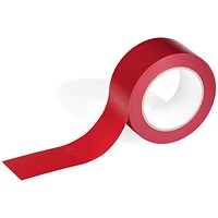 Durable Duraline Basic Marking Tape, 50mm, Red