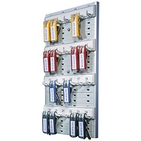 Durable Key Organisation Board 24, Holds 24 Key, Includes 6 Key Clips Durable Key Organisation Board 24, Holds 24 Key, Includes 6 Key Clips