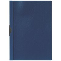 Durable Euroclip 30 Sheet Document Metal Clip File Folder, A4, Blue, Pack of 25