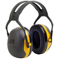 3M Peltor X2 Headband Ear Defenders, Black & Yellow 3M Peltor X2 Headband Ear Defenders, Black & Yellow