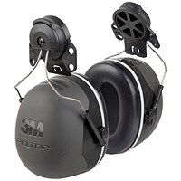 3M Peltor X5P3 Helmet Attachment Ear Defenders, Grey & Black 3M Peltor X5P3 Helmet Attachment Ear Defenders, Grey & Black