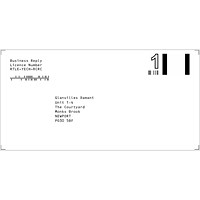 Glanvilles DL Pre-paid White P/S 100gsm Pack 1000