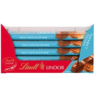 Lindor Salted Caramel Treat Bar, 38g, Pack of 24