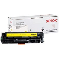 Xerox Everyday Replacement For CE412A Laser Toner Yellow 006R03805