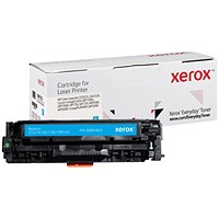 Xerox Everyday HP CC531A/CRG-118C/GPR-44C Remanufactured Compatible Toner Cartridge Cyan 006R03822