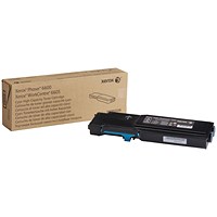 Xerox Phaser 6600 Cyan High Capacity Toner Cartridge