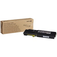 Xerox Phaser 6600 Yellow High Capacity Toner Cartridge
