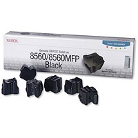 Xerox Phaser 8560 Black Solid Ink Sticks (Pack of 6)