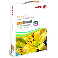 Xerox Colotech+ A4 White 200gsm Paper, Ream (250 Sheets)