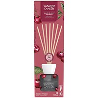 Yankee Candle Reed Diffuser, 100ml, Black Cherry, Pack of 6 Yankee Candle Reed Diffuser, 100ml, Black Cherry, Pack of 6