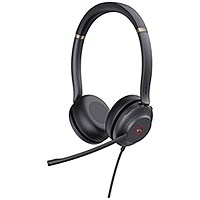 Yealink UH37 Stereo Wired Headset USB-C/A MS Teams Black 1308140