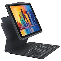 Zagg Pro Keys Keyboard/Trackpad/Case iPad 10.2 Black/Grey UK 103407950
