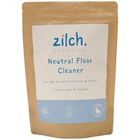 Zilch Neutral Floor Cleaner Refill Pouch, Pack of 50
