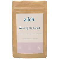 Zilch Washing Up Liquid Refill Pouch, Pack of 10