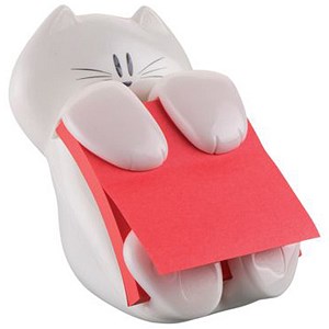 Cat Post-It Note Dispenser