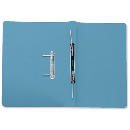 Concord Transfer Spring Files 300gsm 38mm Foolscap Blue [Pack 25]