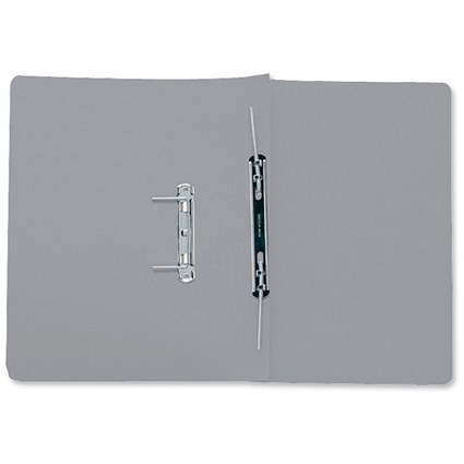Concord Transfer Spring Files 300gsm 38mm Foolscap Grey [Pack 25]