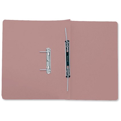 Concord Transfer Spring Files 300gsm 38mm Foolscap Pink [Pack 25]