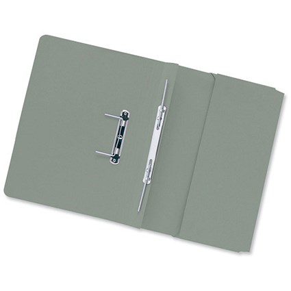 Concord Transfer Spring Files with Pocket 315gsm 38mm Foolscap Green [Pack 25]