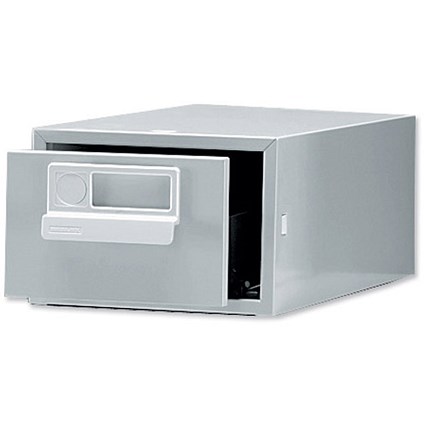 Card Index Cabinet 1 Drawer for 127x76mm Cards Grey